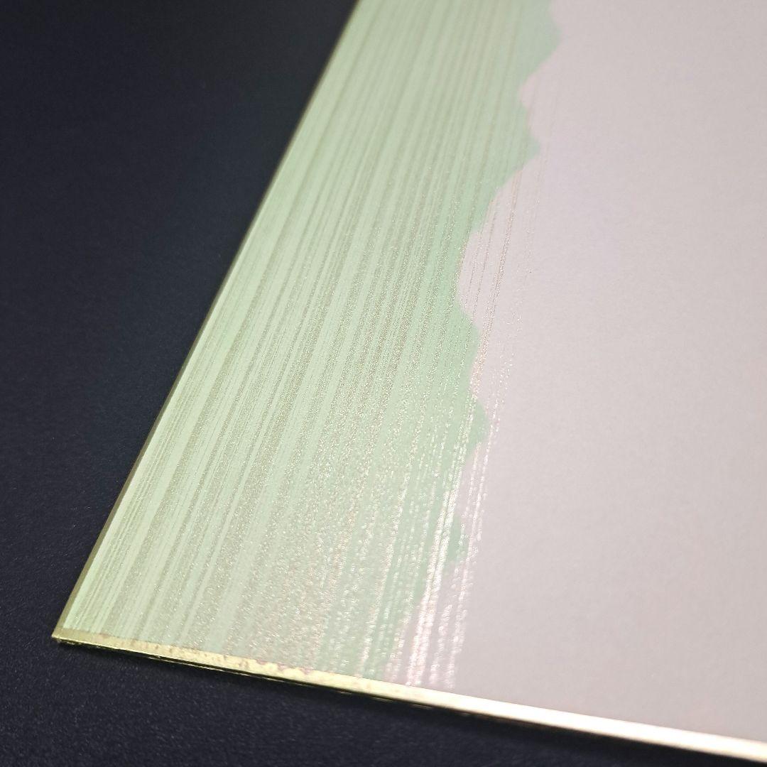 F6サイズ鳥の子色紙【No.123】20枚　色紙無地・書作品・アート・かな書道