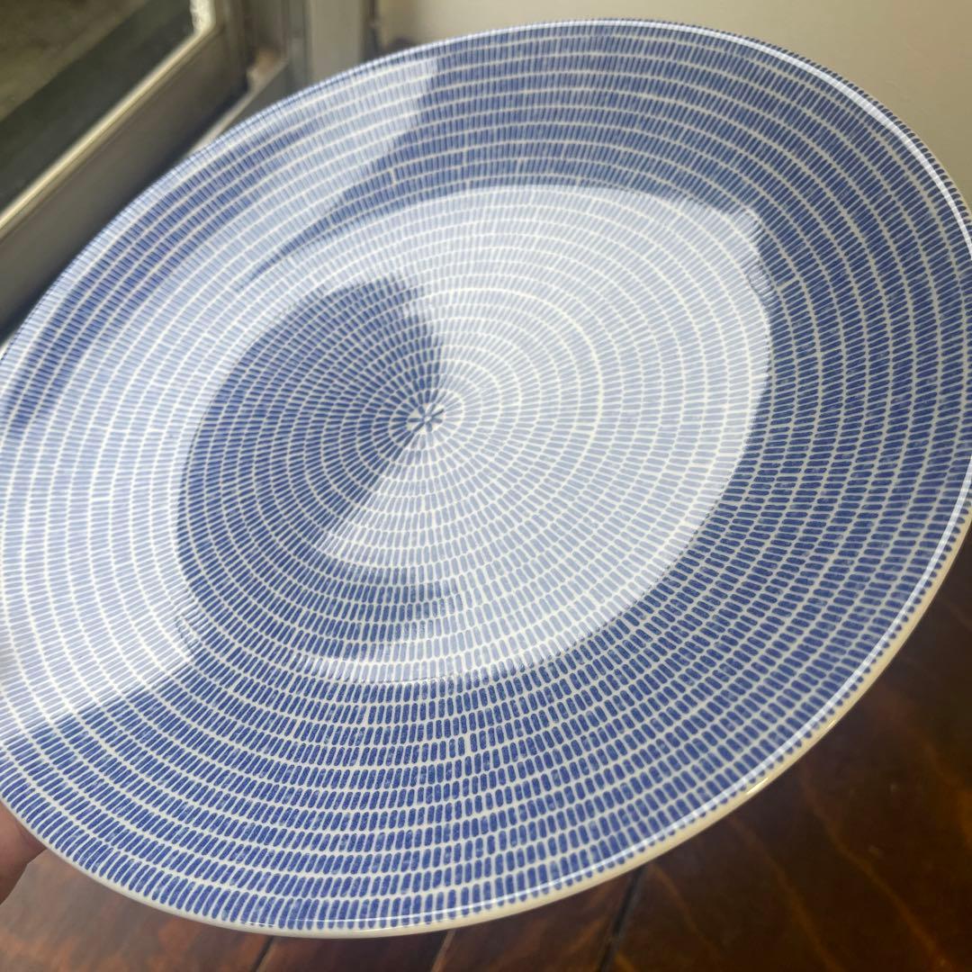 アラビア24hアベック プレート 26cm ブルー2枚セット