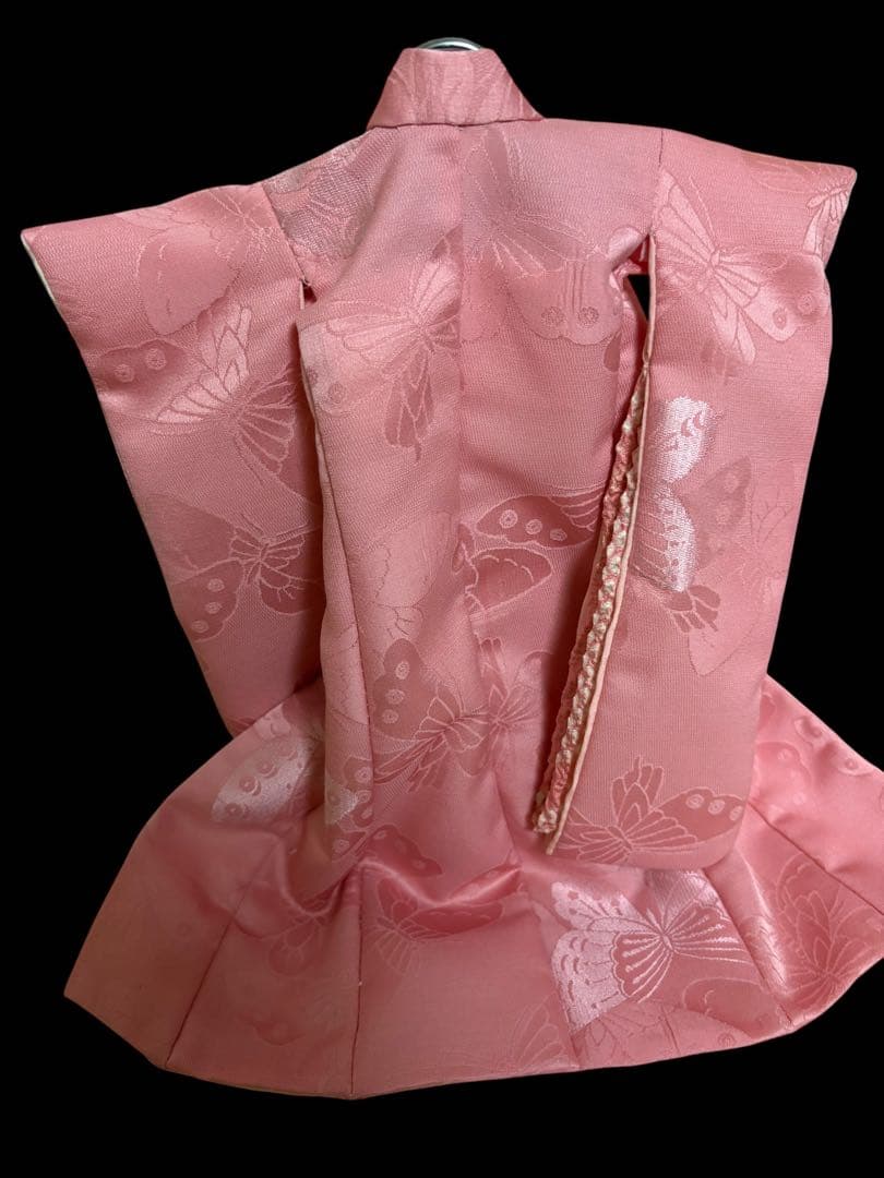 ポピーパーカー、ファッションロイヤリティ バービーピンク無垢着物ウエディング