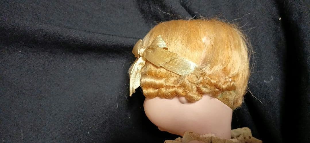 三越ドール　フラーティアイ　約45ｃｍ　大正　昭和　サクラビスク　人形