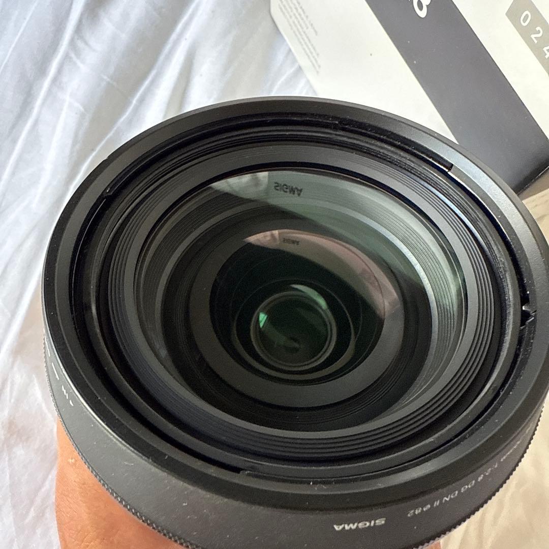 SIGMA24-70mm F2.8DGDN II 美品 元箱ケース付き ソニー
