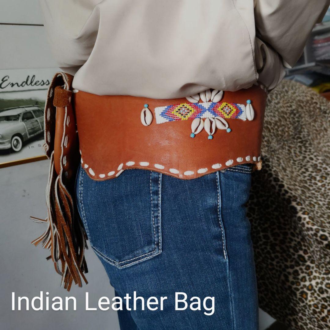 Indianハンドメイドウエストバッグ アリゾナ直接買付け！