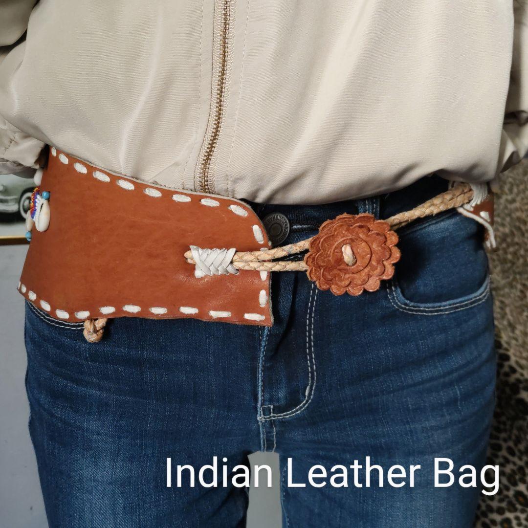 Indianハンドメイドウエストバッグ アリゾナ直接買付け！