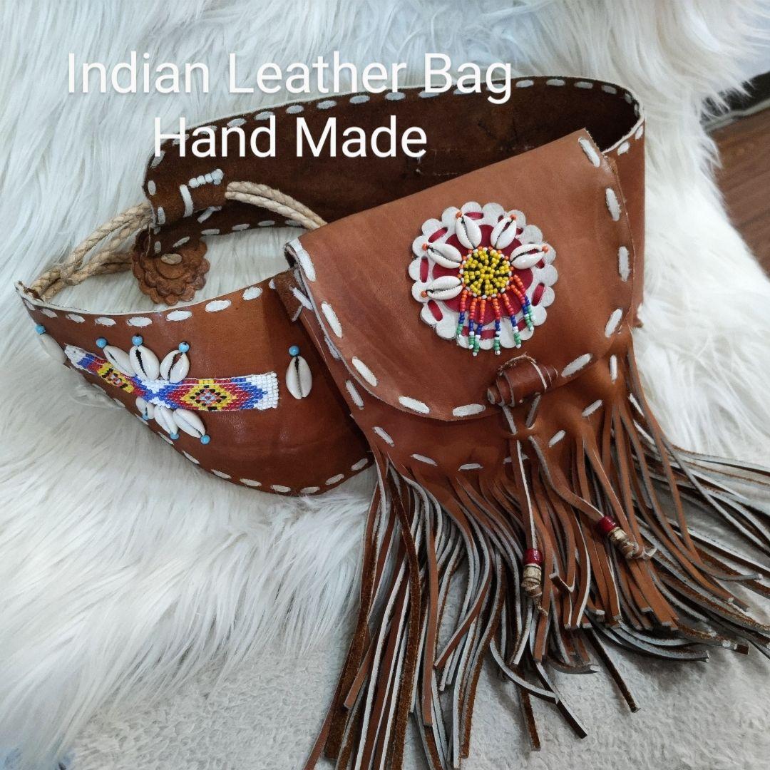 Indianハンドメイドウエストバッグ アリゾナ直接買付け！