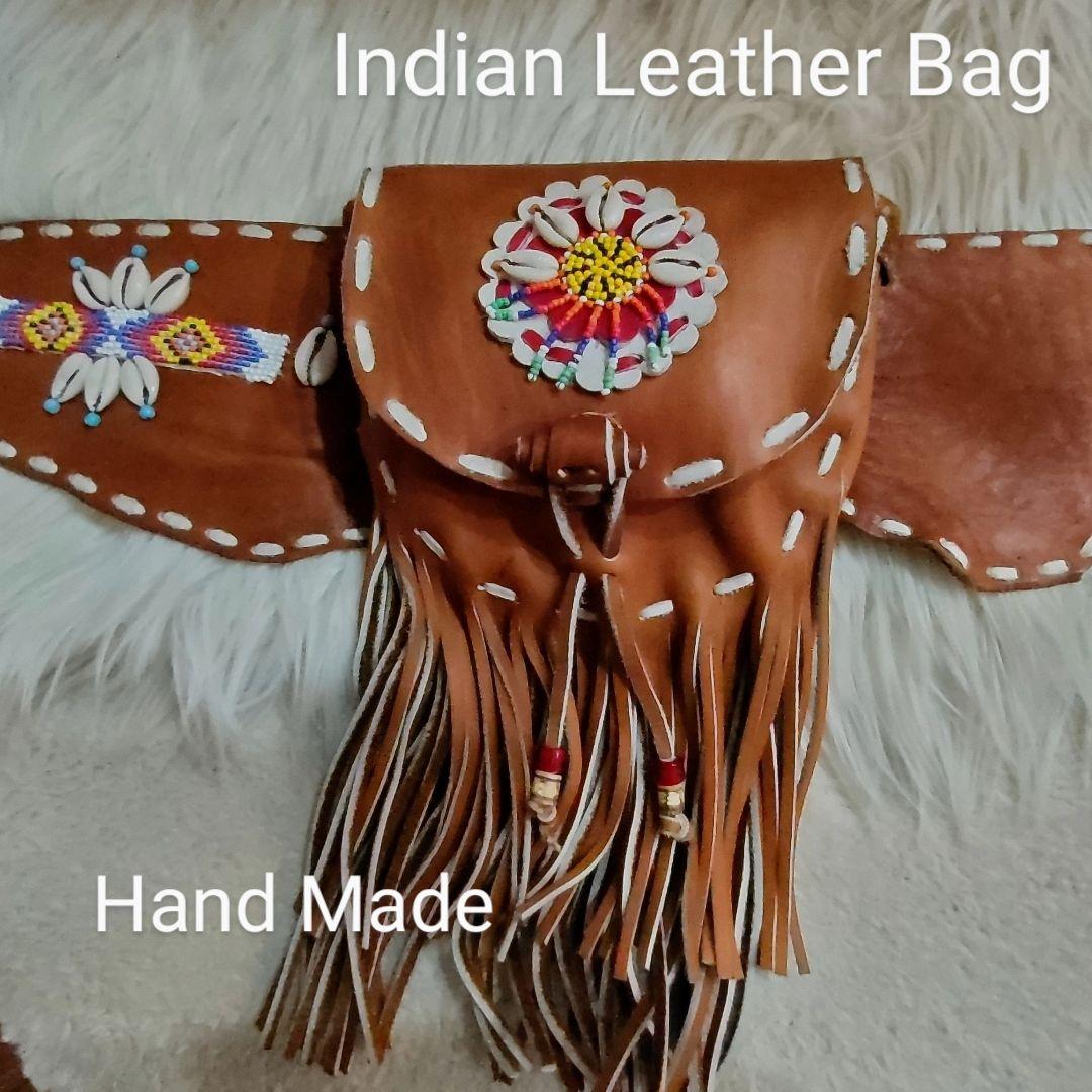 Indianハンドメイドウエストバッグ アリゾナ直接買付け！