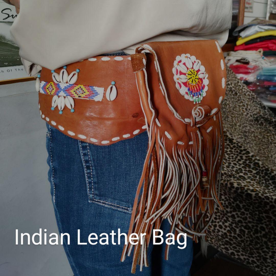 Indianハンドメイドウエストバッグ アリゾナ直接買付け！