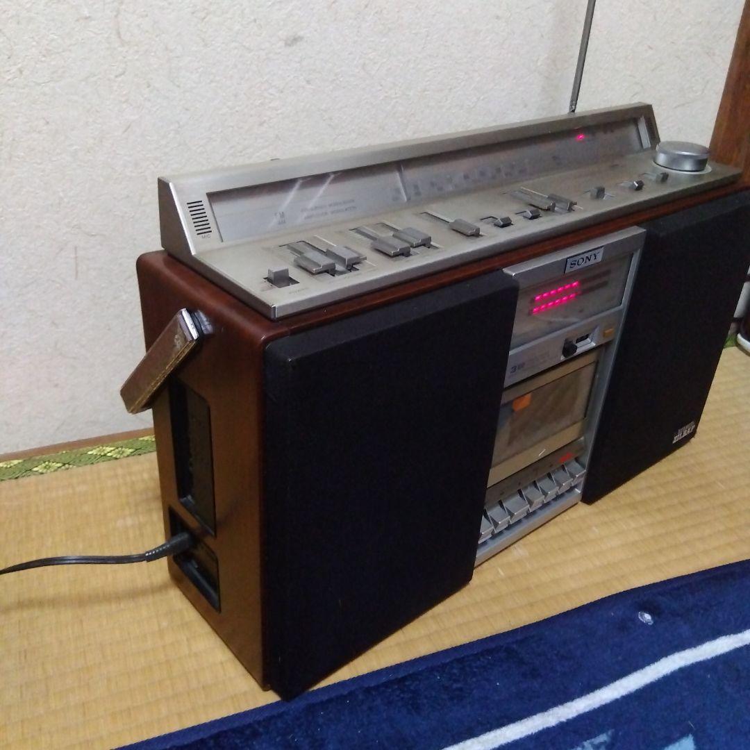 専用です　SONY STEREO ZILBAP ラジカセ カセットデッキ付き