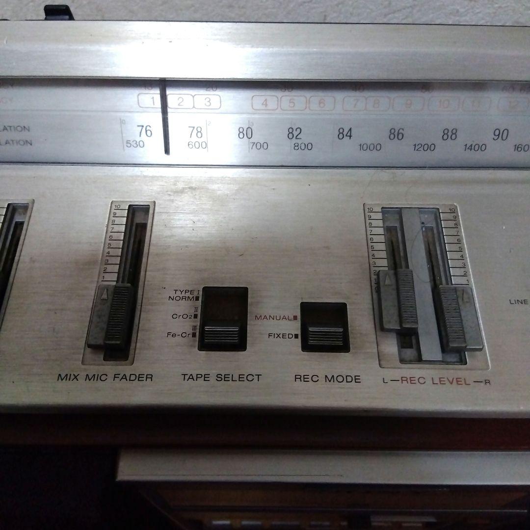 専用です　SONY STEREO ZILBAP ラジカセ カセットデッキ付き
