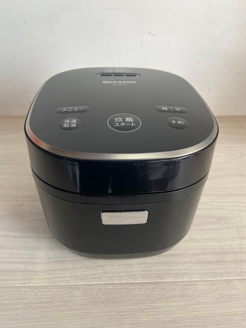 極美品 2023年製 SHARP シャープ KS-CF05D-B炊飯器 3合炊き