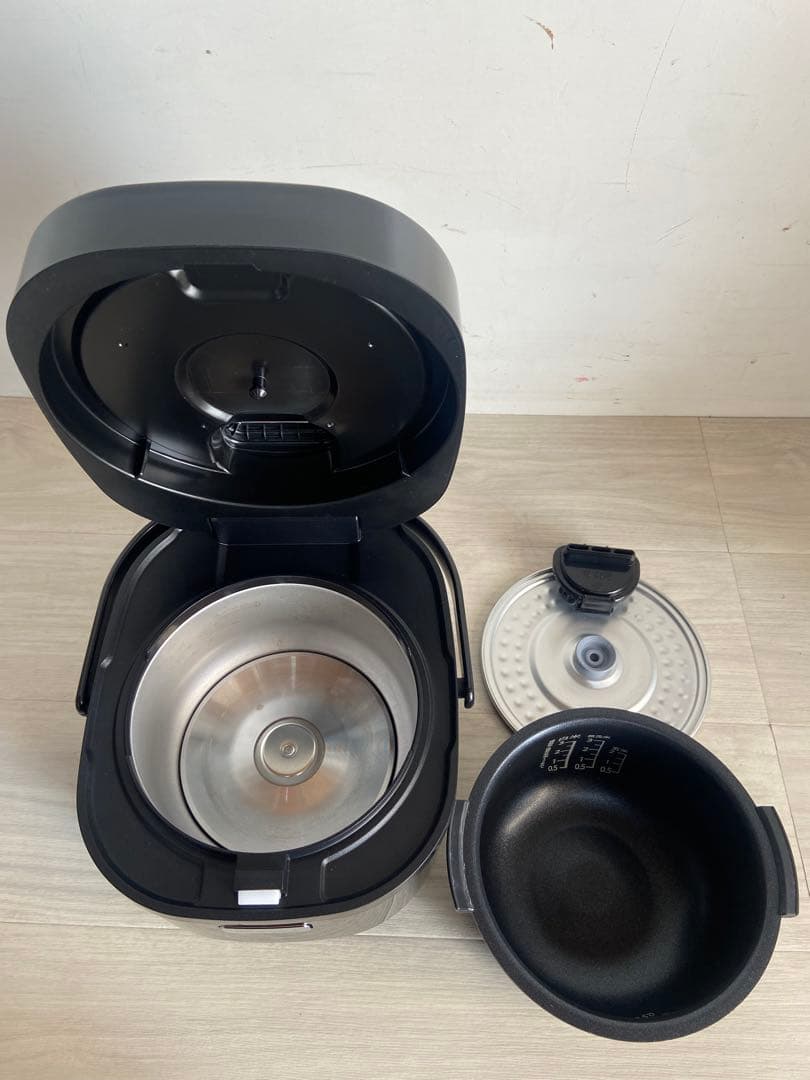 極美品 2023年製 SHARP シャープ KS-CF05D-B炊飯器 3合炊き