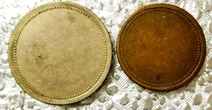 ケベック、1フラン 半フラン . キャンプ座間食堂通用