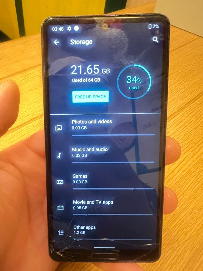 AQUOS sense4 64GB Android 11 本体SIMフリー