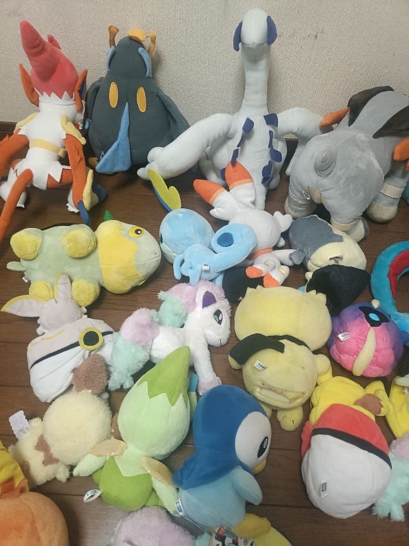 107体　ぬいぐるみ大量まとめ売り　ポケモン　三英貿易　タカラトミー　プライズ