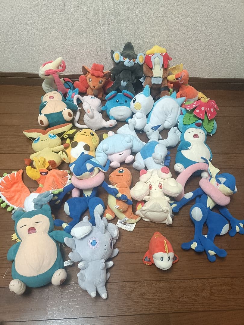 107体　ぬいぐるみ大量まとめ売り　ポケモン　三英貿易　タカラトミー　プライズ