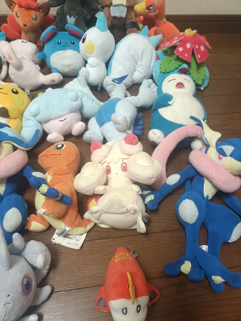 107体　ぬいぐるみ大量まとめ売り　ポケモン　三英貿易　タカラトミー　プライズ