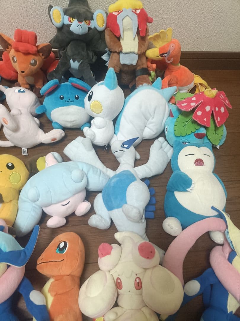 107体　ぬいぐるみ大量まとめ売り　ポケモン　三英貿易　タカラトミー　プライズ