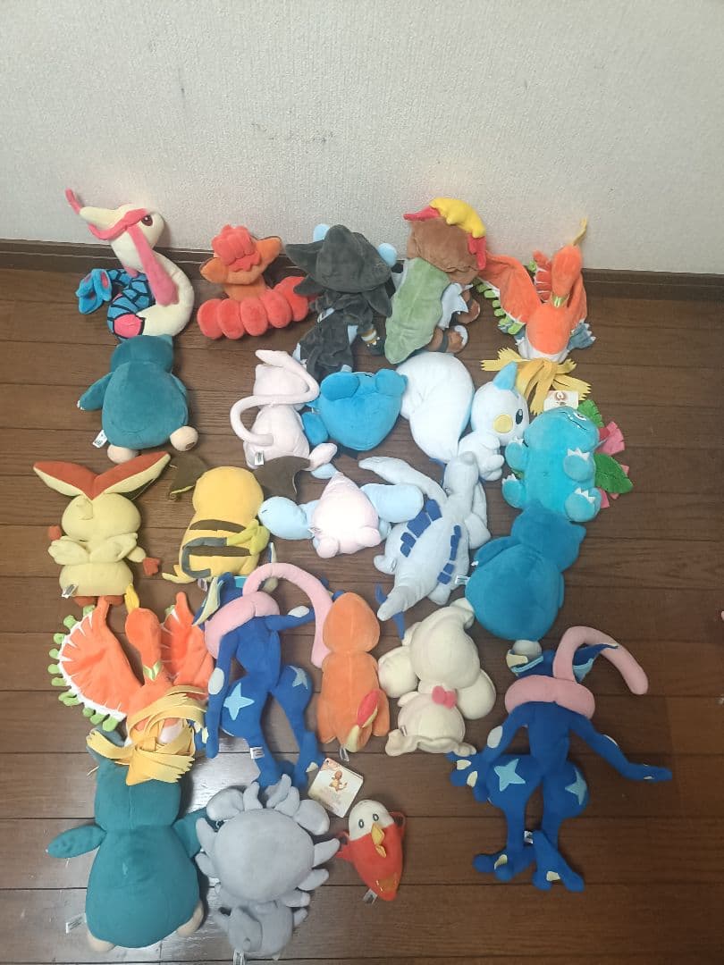 107体　ぬいぐるみ大量まとめ売り　ポケモン　三英貿易　タカラトミー　プライズ