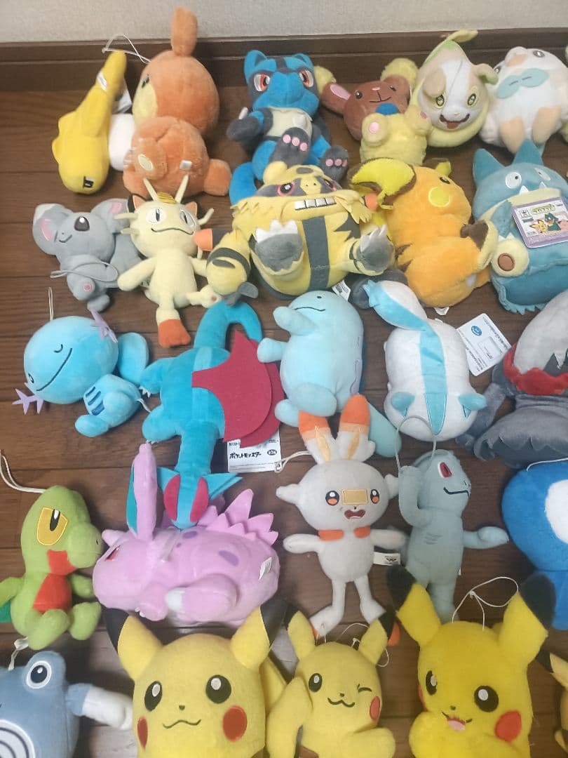 107体　ぬいぐるみ大量まとめ売り　ポケモン　三英貿易　タカラトミー　プライズ