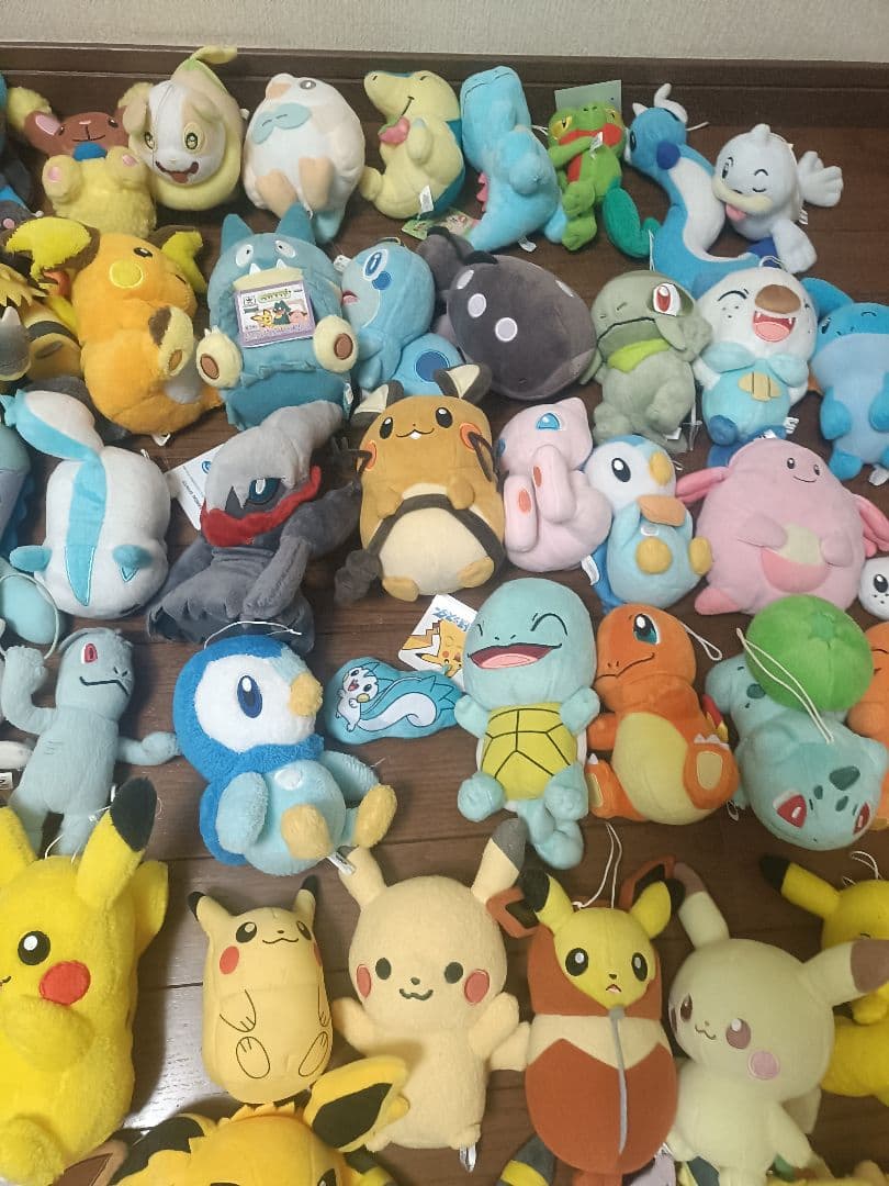 107体　ぬいぐるみ大量まとめ売り　ポケモン　三英貿易　タカラトミー　プライズ