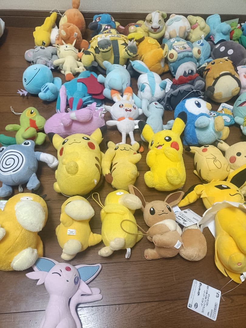107体　ぬいぐるみ大量まとめ売り　ポケモン　三英貿易　タカラトミー　プライズ