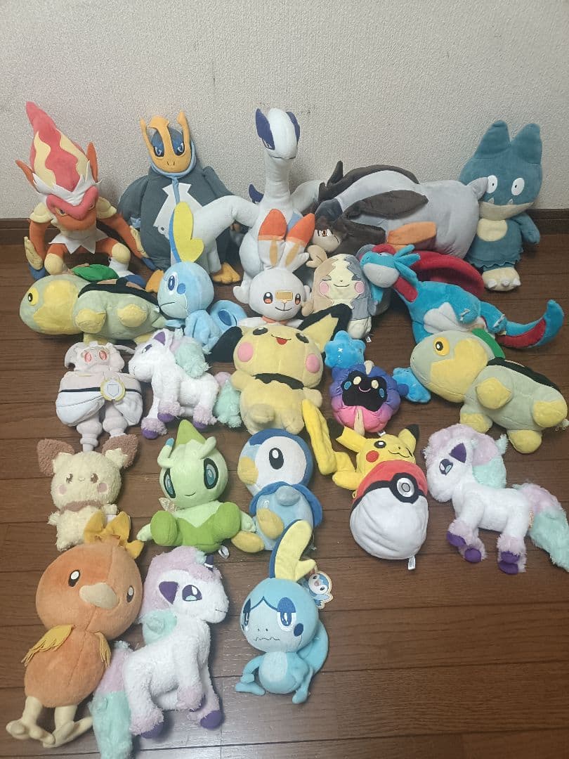 107体　ぬいぐるみ大量まとめ売り　ポケモン　三英貿易　タカラトミー　プライズ