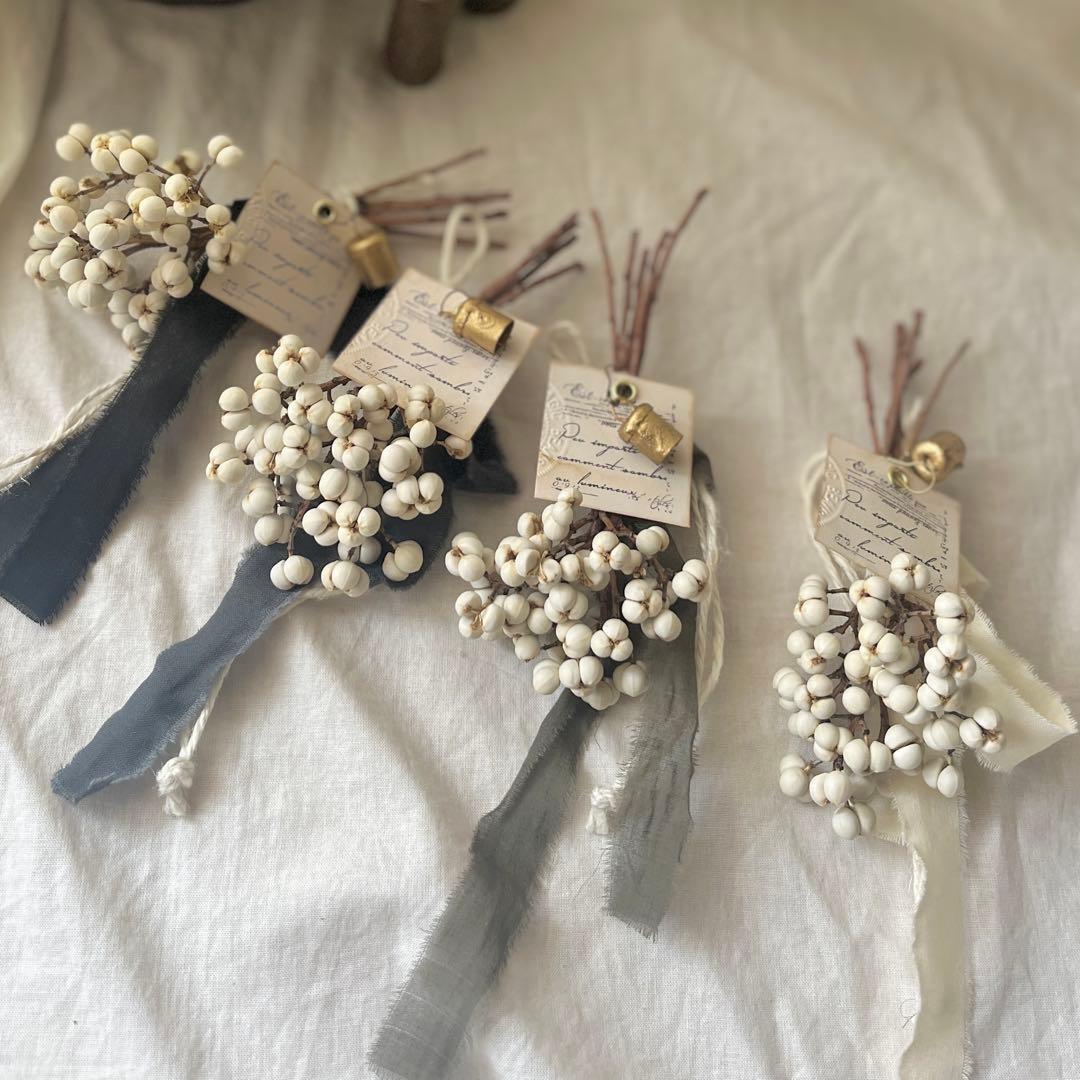 ＊ナンキンハゼのナチュラルミニスワッグ＊№919 メルカリ便 ラッピング