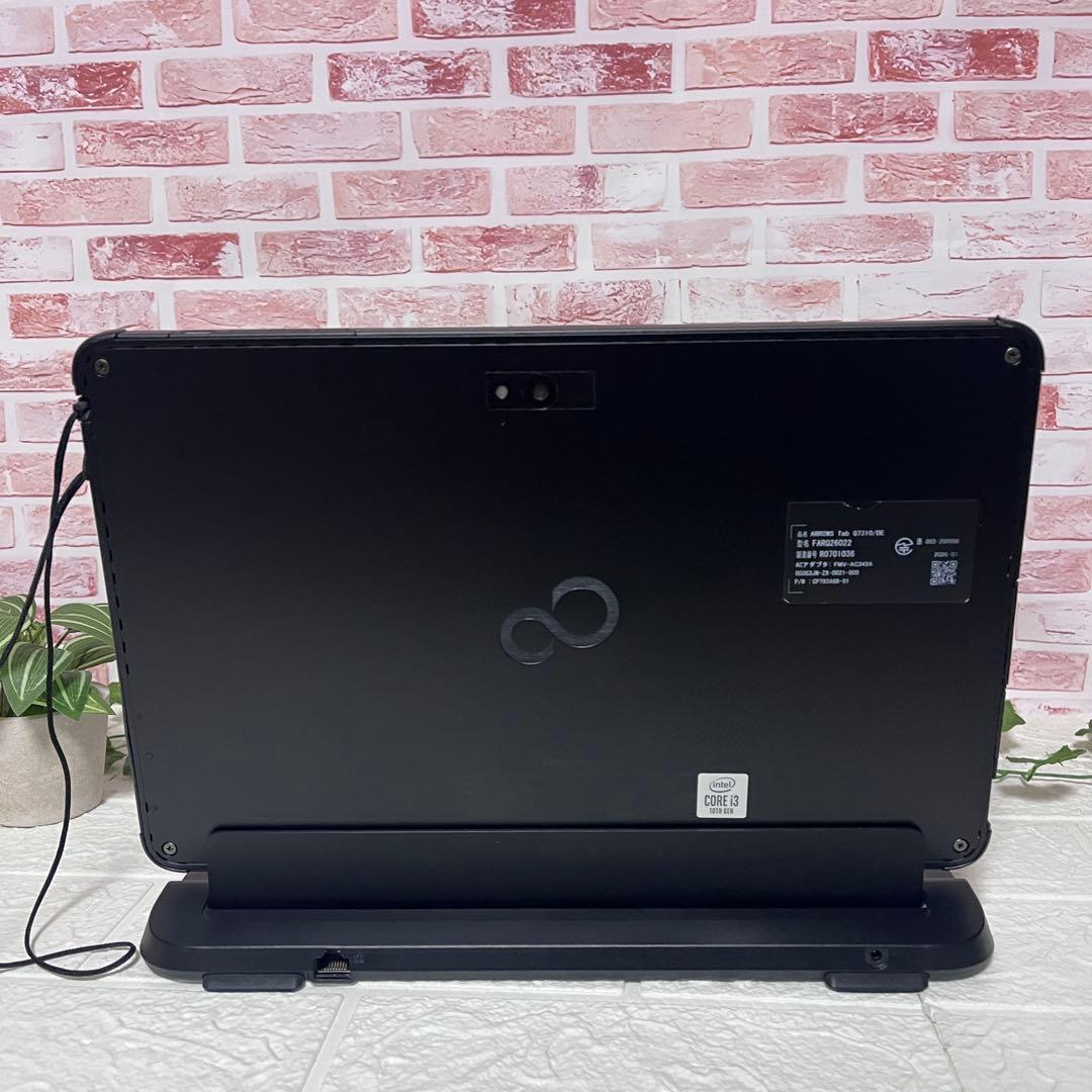 ★中古タッチパネル高性能10世代i3！M.2 SSD128GB ノートPC188