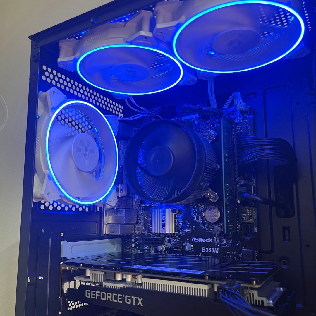 【美品】ゲーミングPC (新品ケース ARGBファン付き)