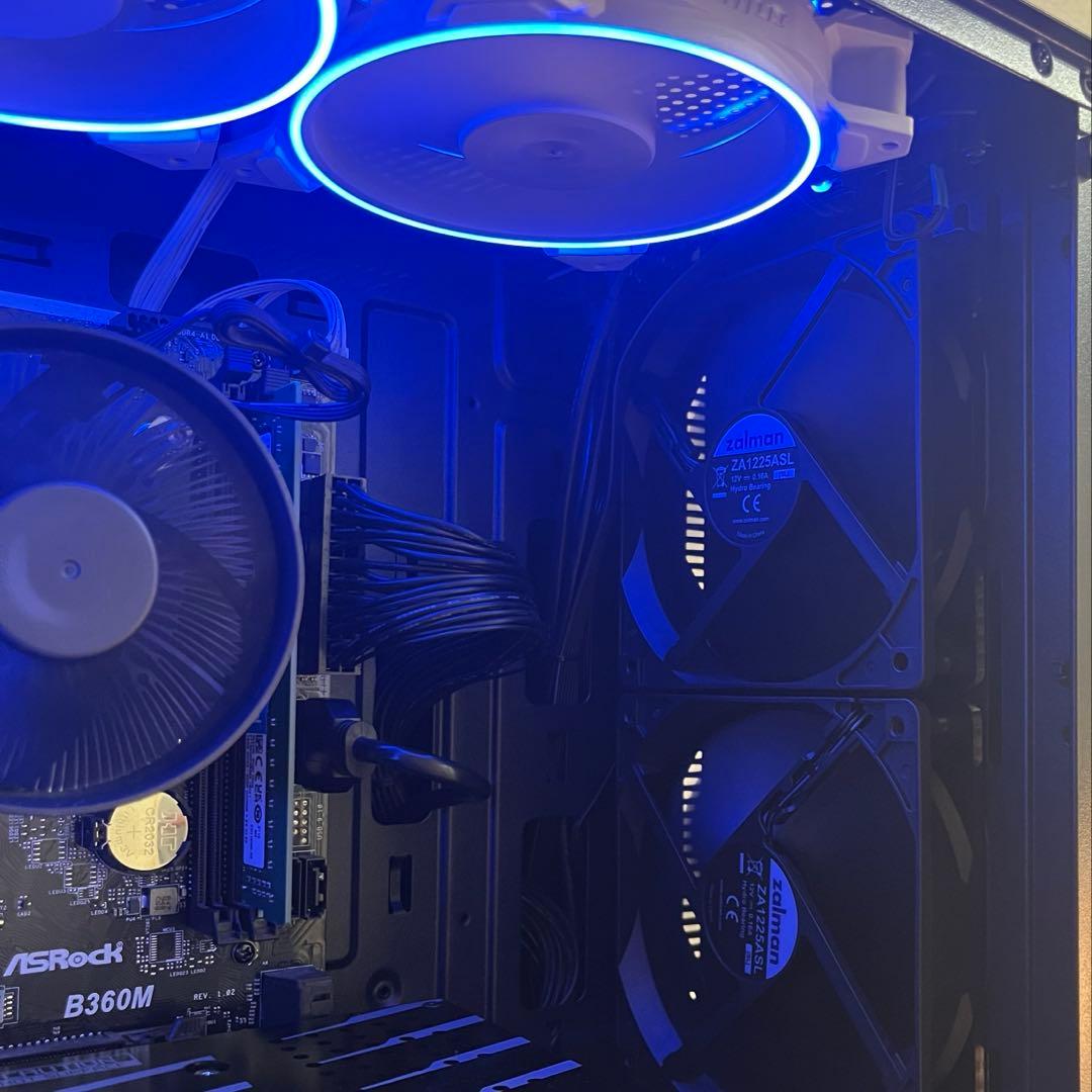 【美品】ゲーミングPC (新品ケース ARGBファン付き)