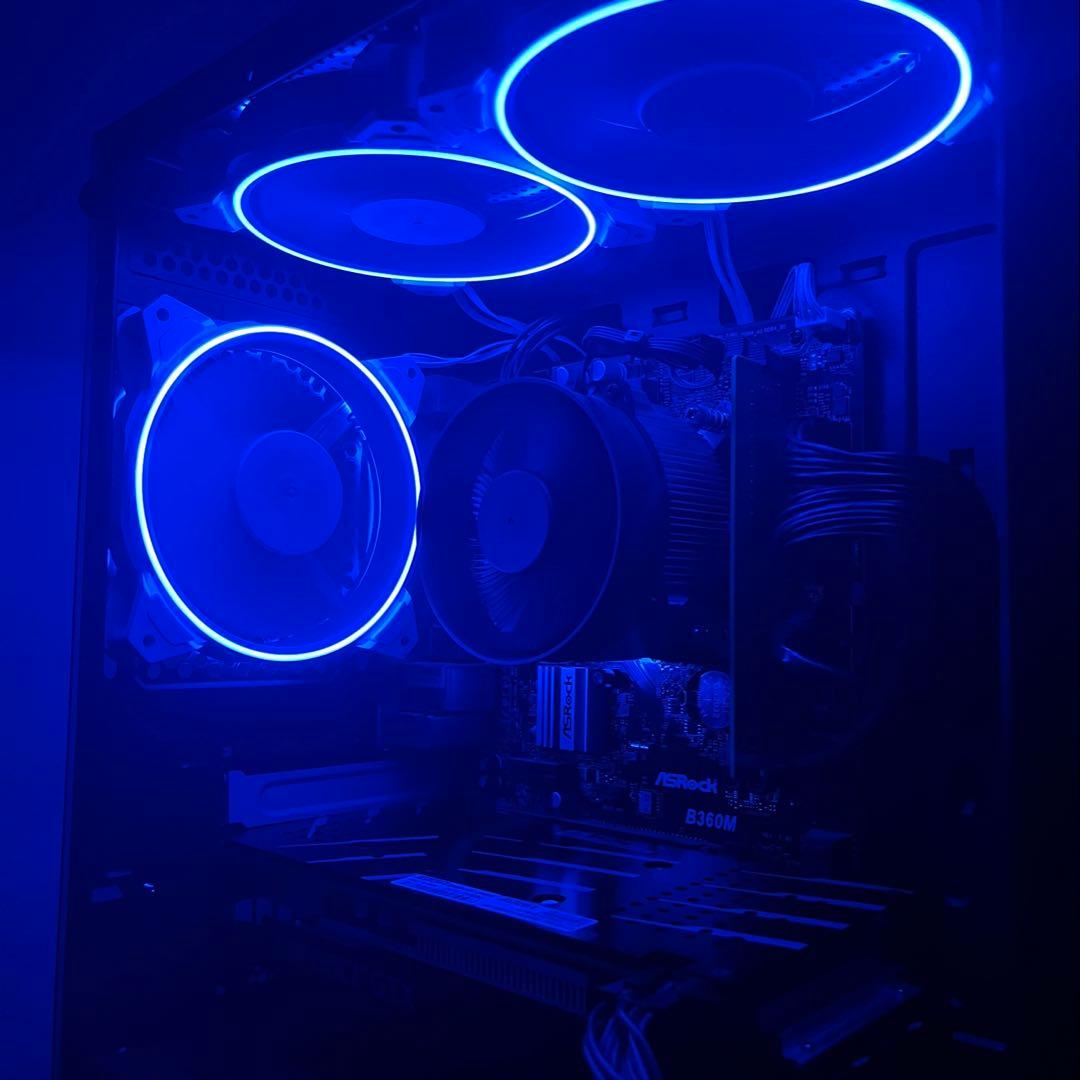 【美品】ゲーミングPC (新品ケース ARGBファン付き)
