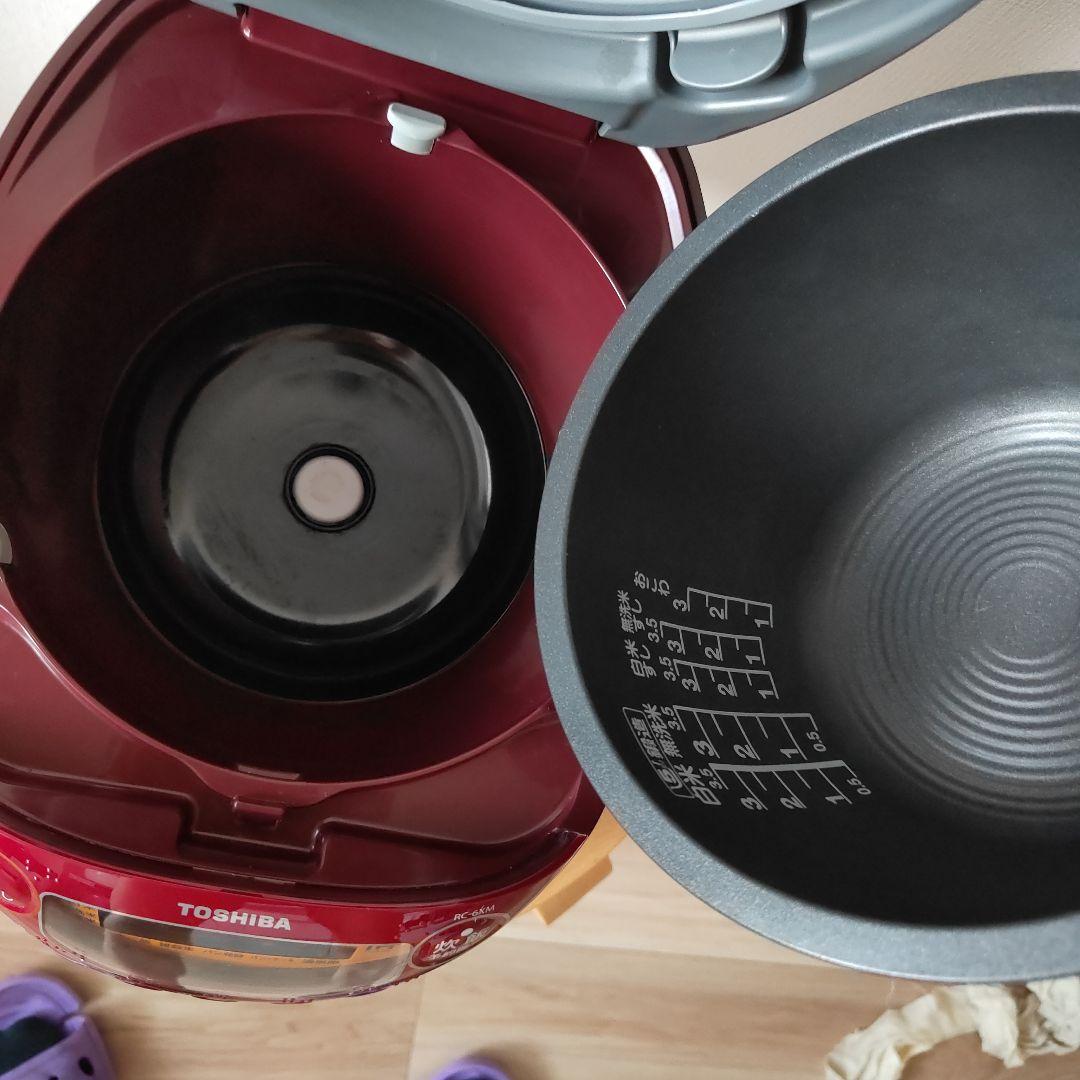 美品 TOSHIBA RC-10E6 炊飯器