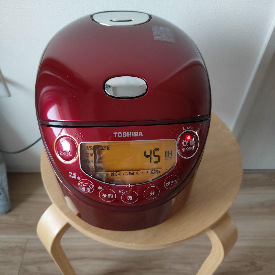 美品 TOSHIBA RC-10E6 炊飯器