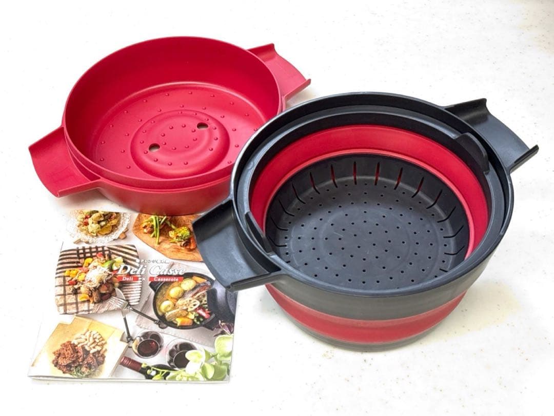 ★未使用★Deli Casse(デリキャセ) 一台三役 電子レンジ 調理器