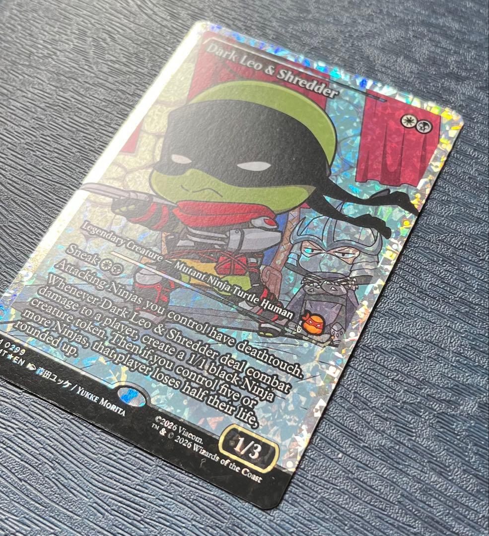 MTG 英語版 フラクチャー・Foil ショーケース ダーク・レオとシュレッダー