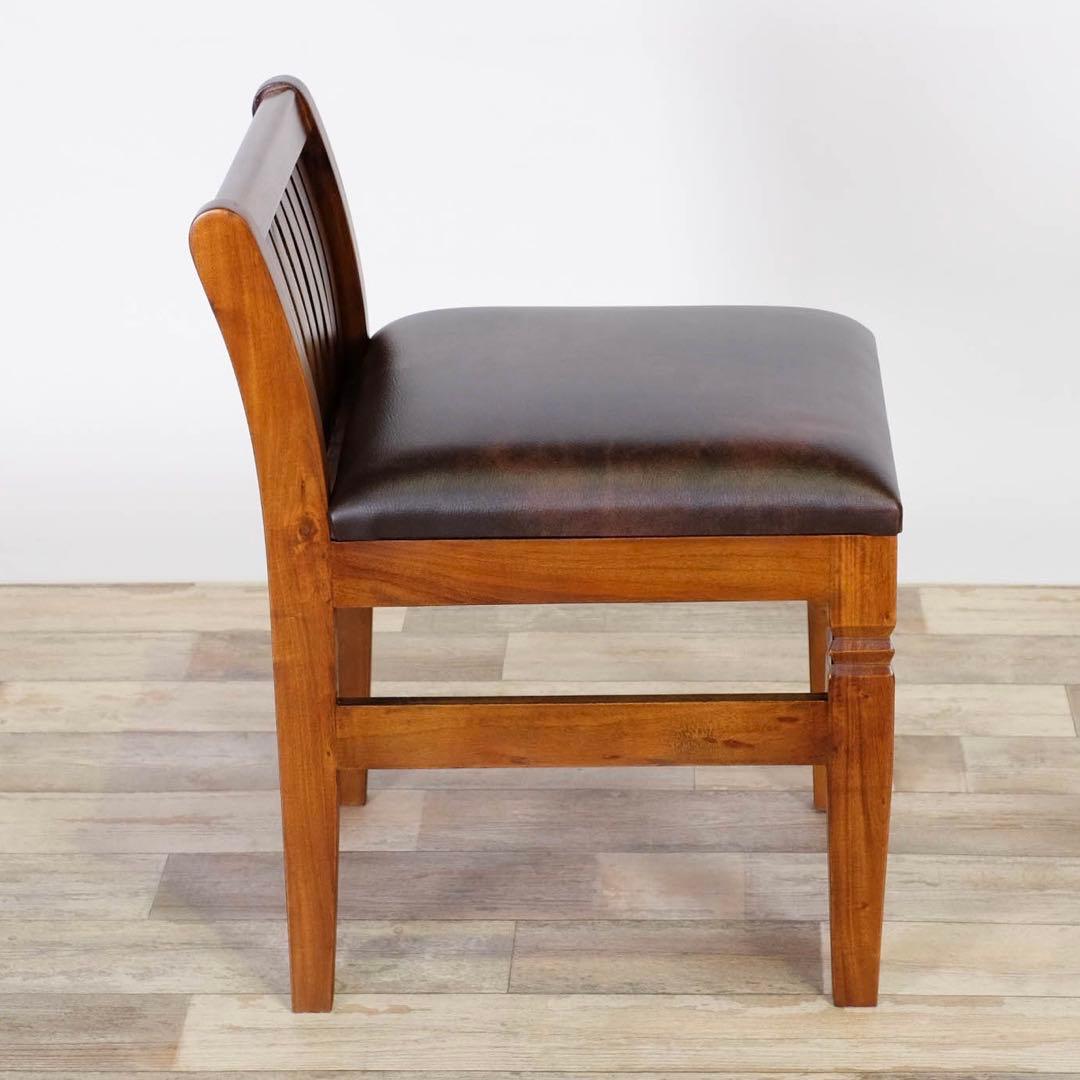 B 新品 アジアン チェア 椅子 カントリー イス アンティーク コロニアル