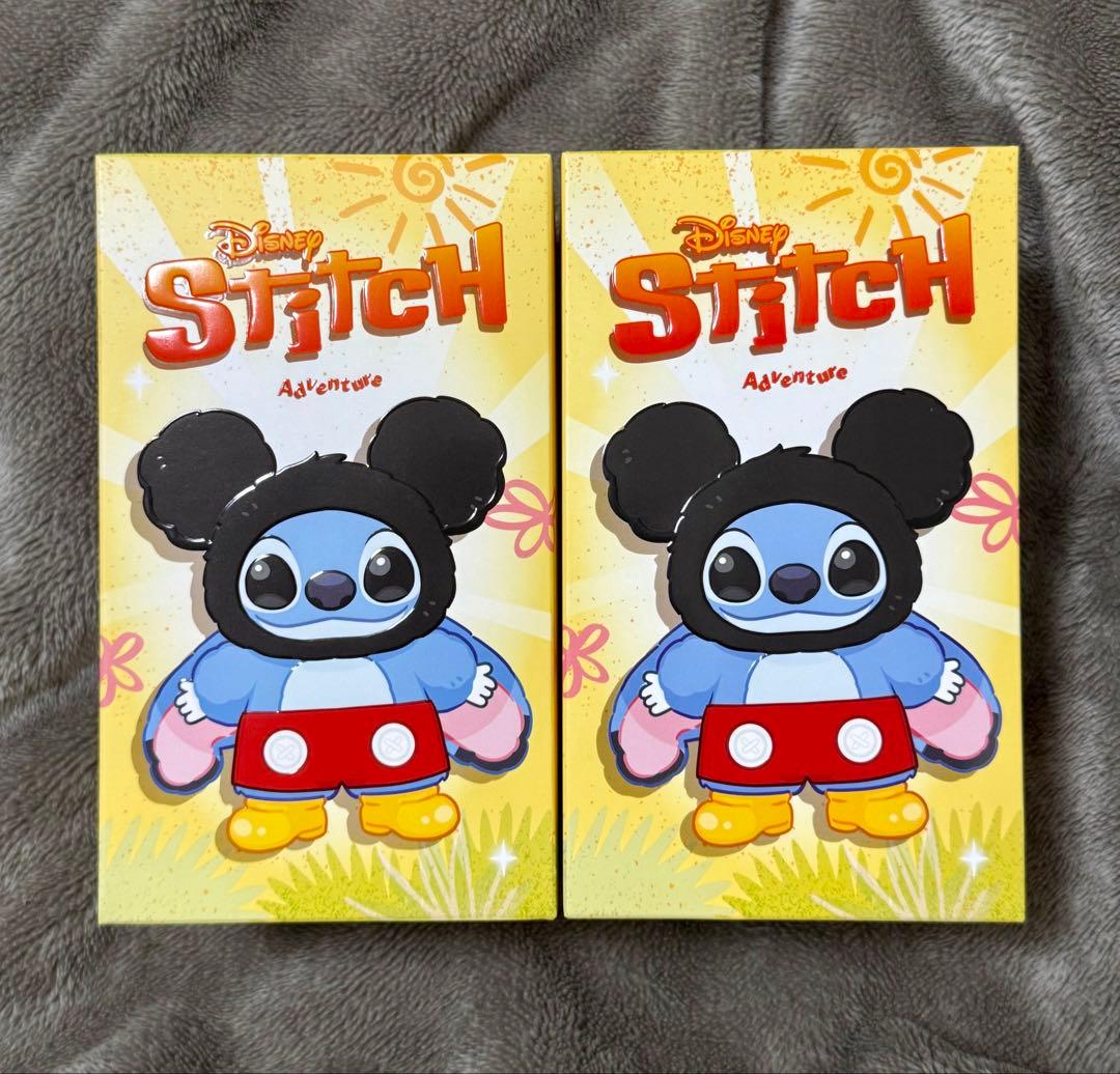 POPMART Stitch Adventureシリーズ ぬいぐるみ 2点セット