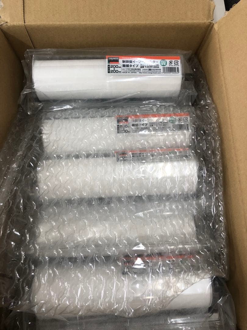 トラスコ　制御盤　イージー　フィルター　新品