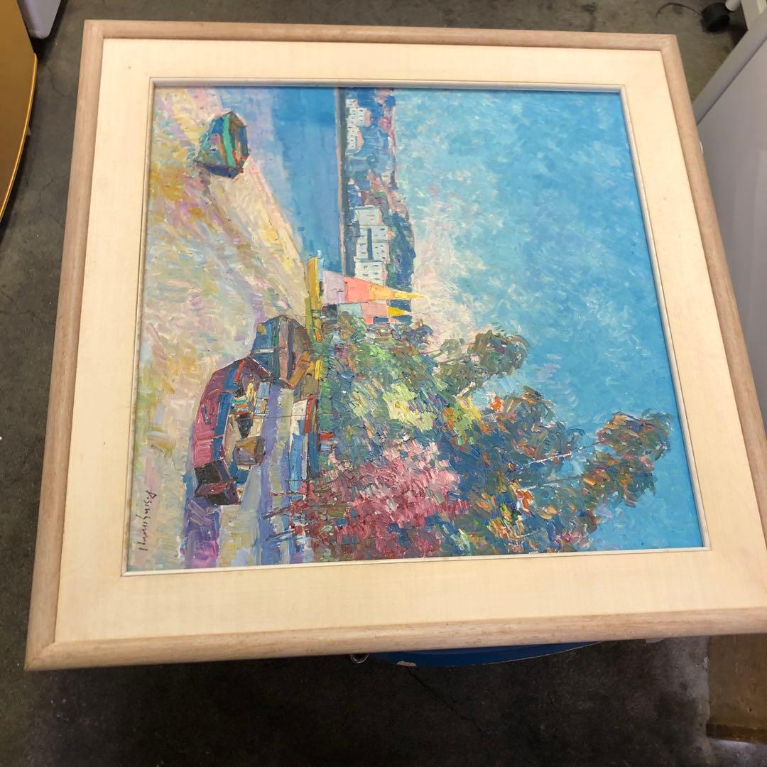 絵画油絵ー海外リゾート地