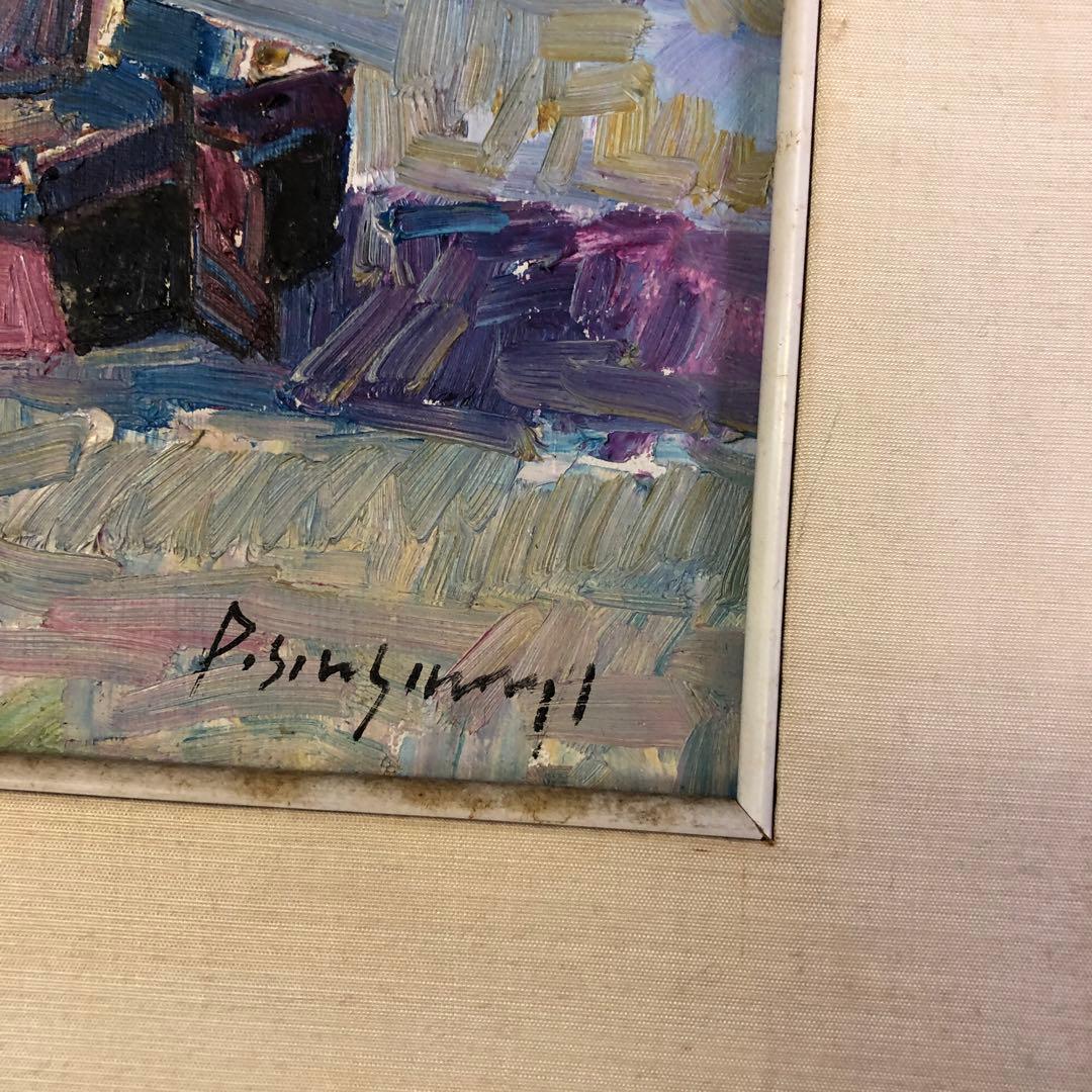 絵画油絵ー海外リゾート地