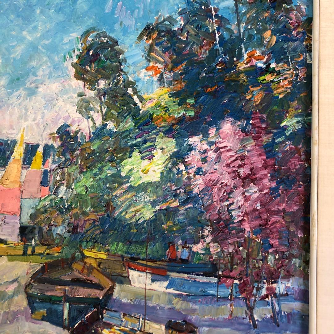 絵画油絵ー海外リゾート地