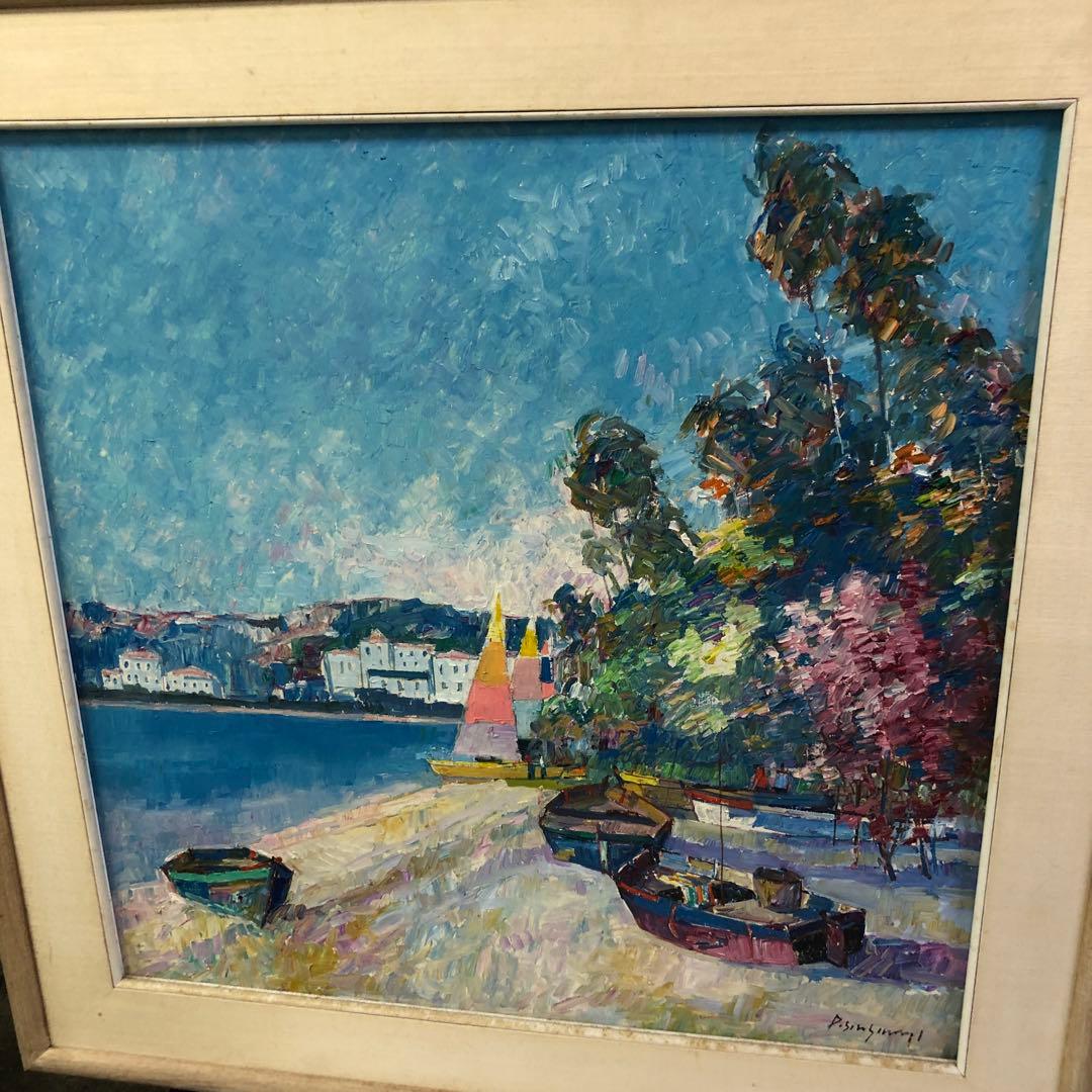 絵画油絵ー海外リゾート地