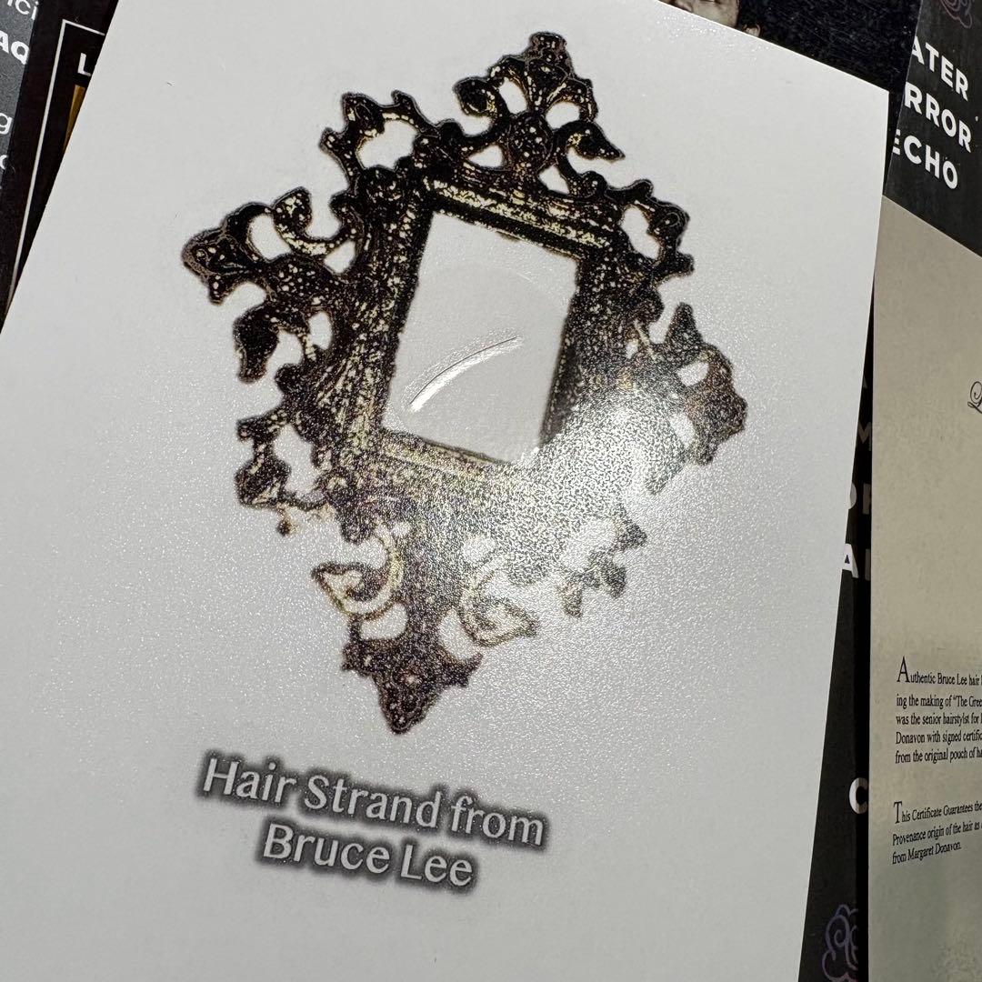 ■ドラゴン■遺品■髪の毛■ブルース・リー■Bruce Lee Authentic