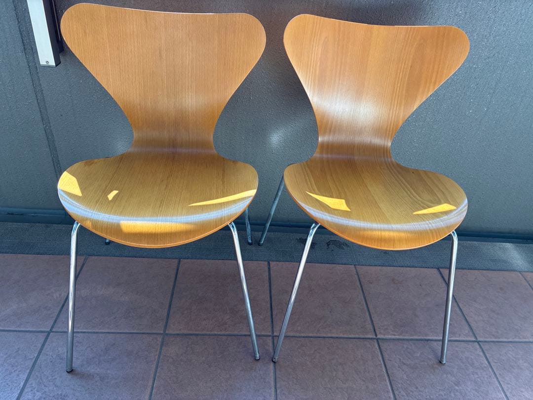 セブンチェア ビーチ フリッツハンセン ２脚　正規品