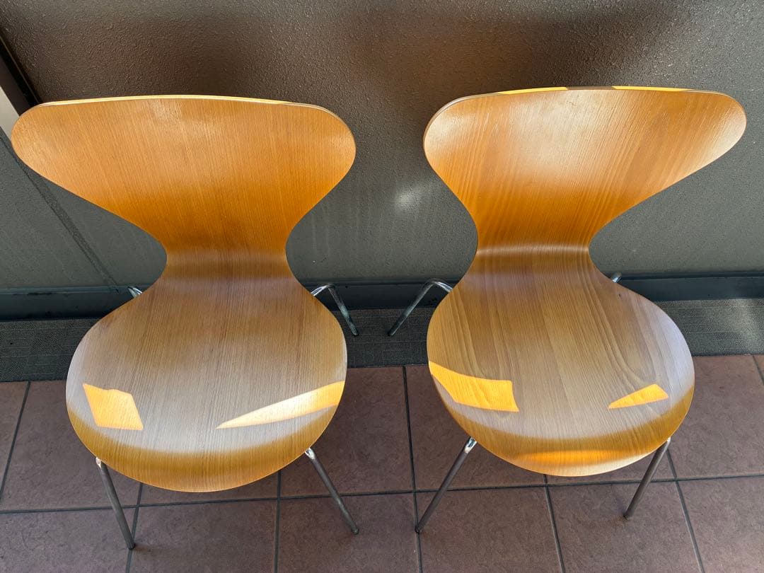 セブンチェア ビーチ フリッツハンセン ２脚　正規品