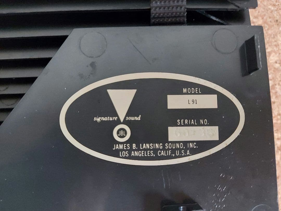 JBLツイーター075.ドライバー2420.ホーンレンズH91/L91