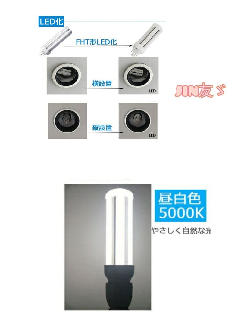 LED ハロゲン球 ４本 未使用品