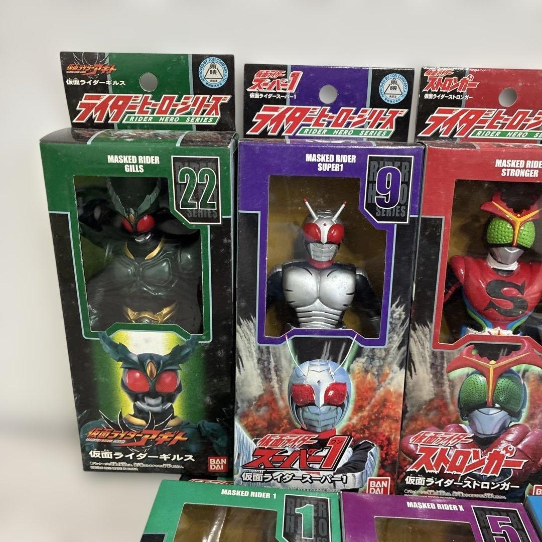仮面ライダー ソフビまとめ売り