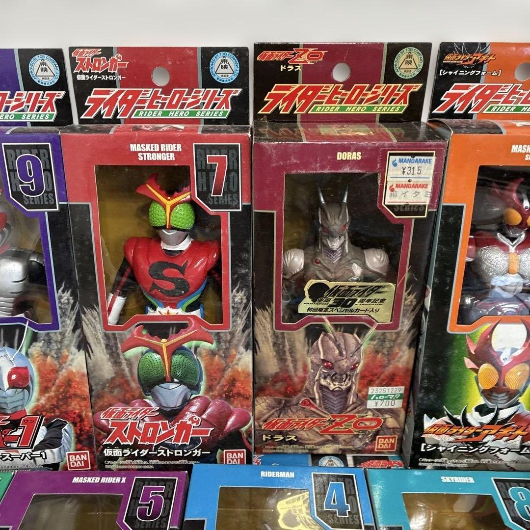 仮面ライダー ソフビまとめ売り