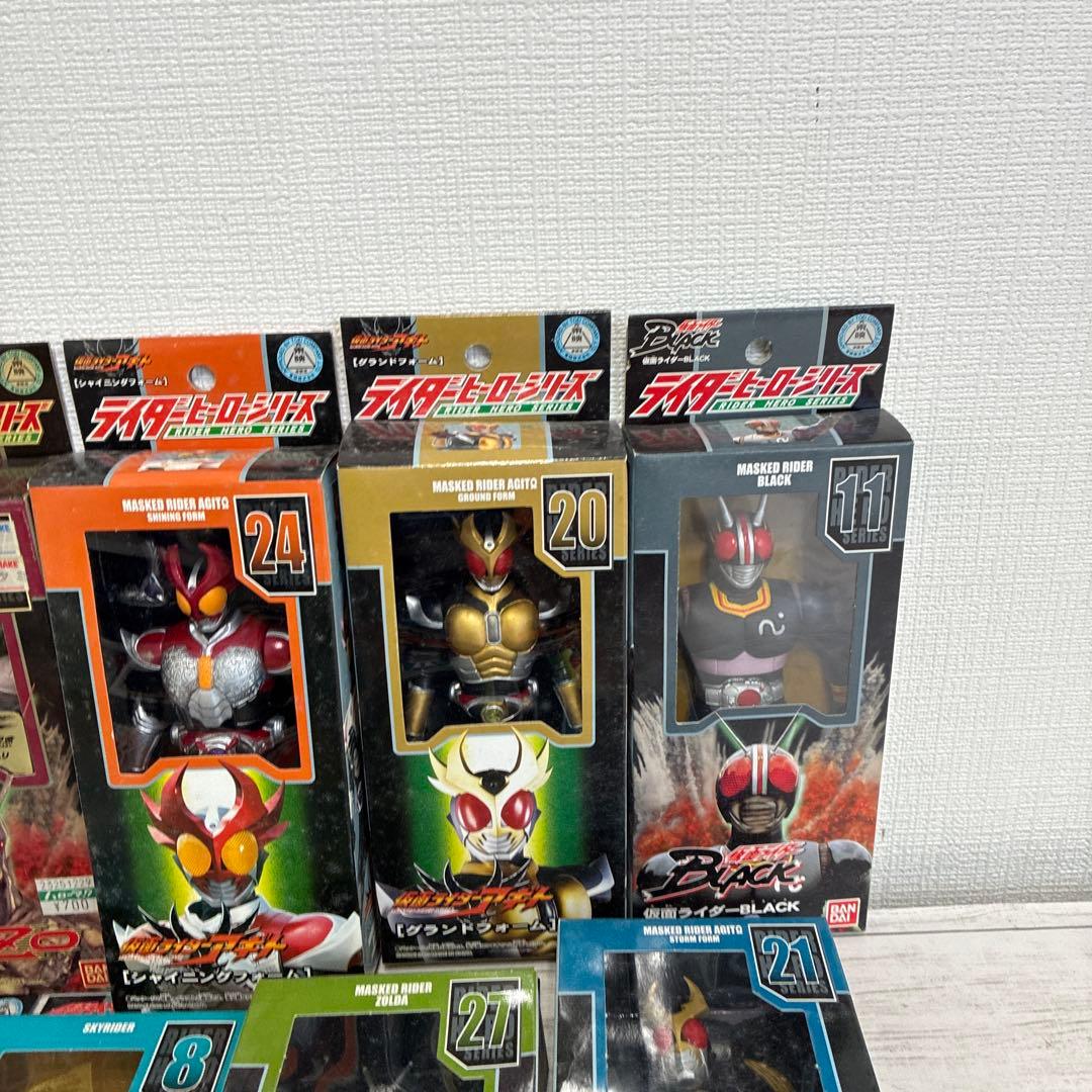 仮面ライダー ソフビまとめ売り