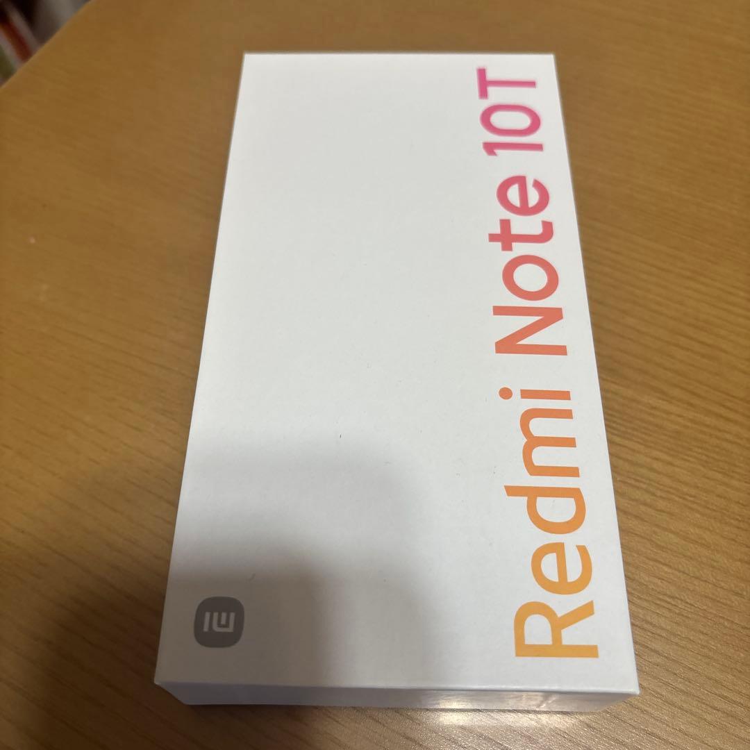 Redmi Note 10T本体 透明ケース付き